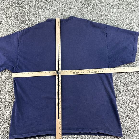 VINTAGE Boston Red Sox Shirt Mens Extra Large Blue Red MLB Baseball 2006 Adidas - Picture 8 of 12